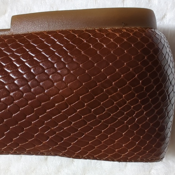 Born Adour Ballet Flat in Brown Snake Print - Picture 8 of 9